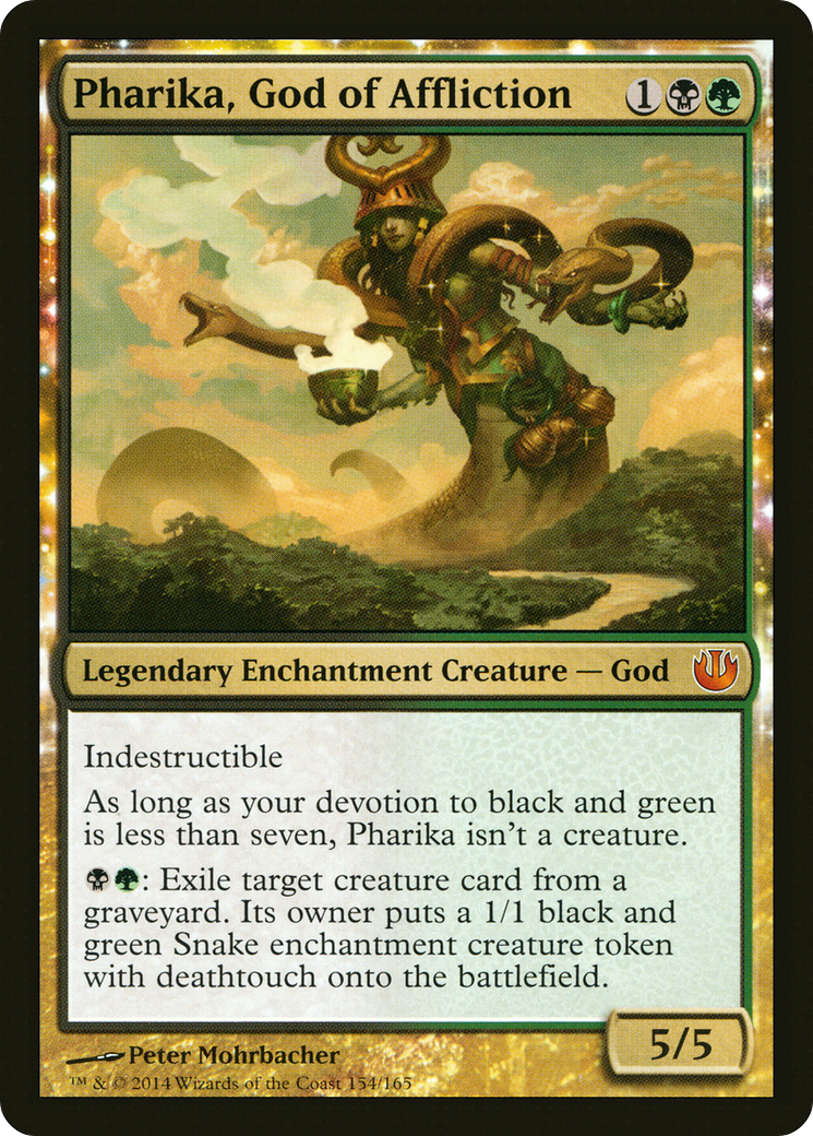 Pharika, God of Affliction (JOU-154) - Journey into Nyx Foil