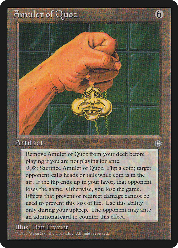 Amulet of Quoz (ICE-308) - Ice Age