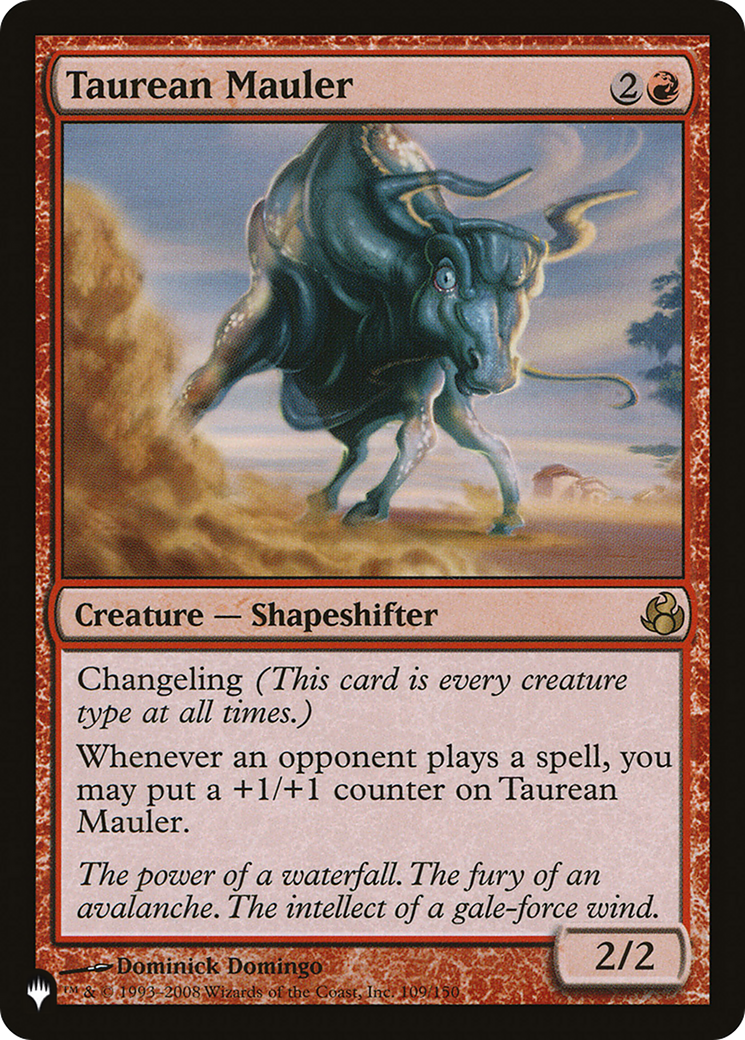 Taurean Mauler (LIST-MOR-109) - The List