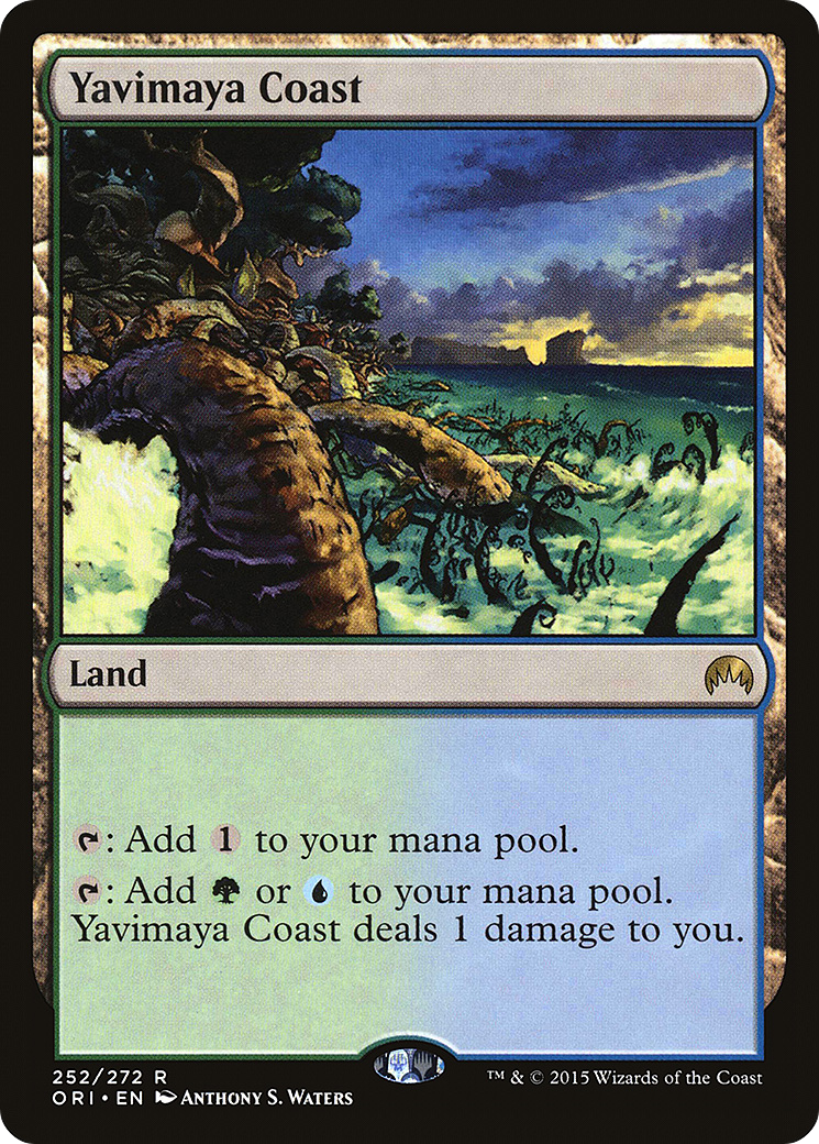Yavimaya Coast (ORI-252) - Magic Origins