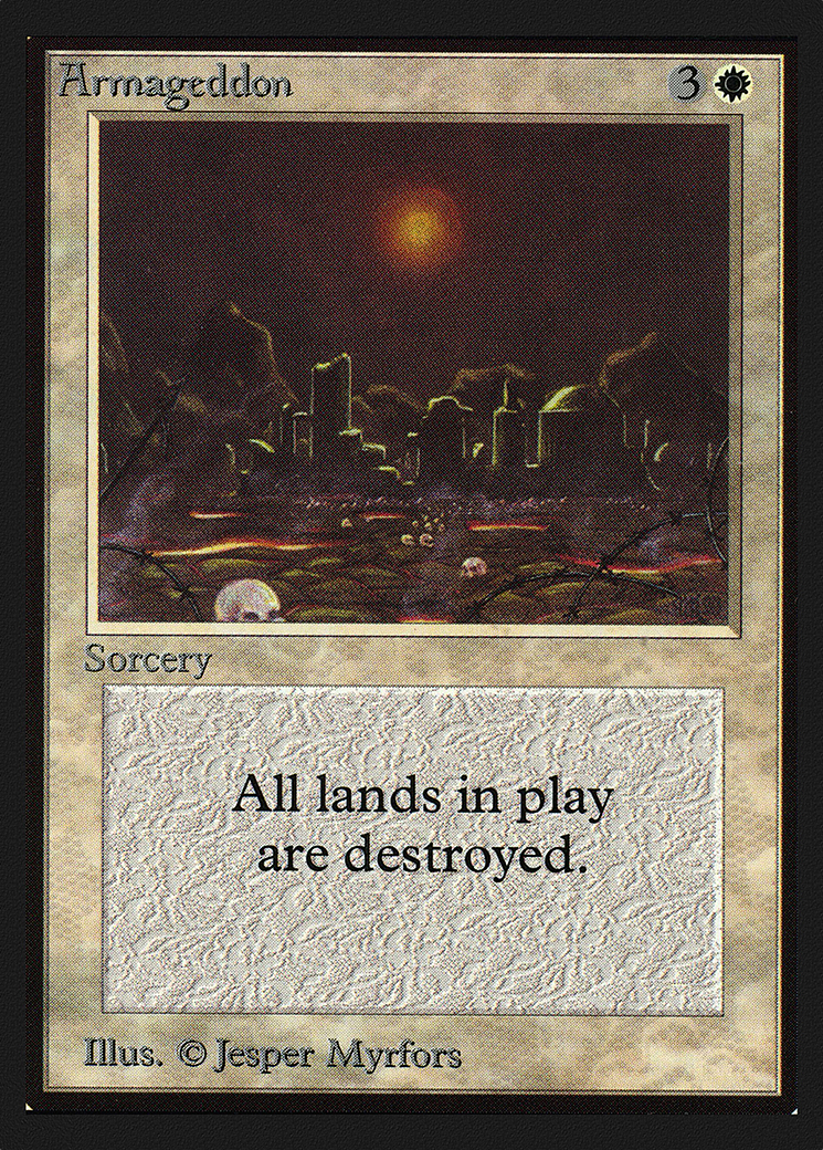 Armageddon (IED-002) - Intl. Collectors' Edition