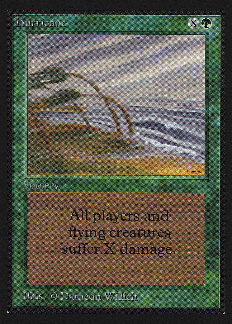 Hurricane (IED-201) - Intl. Collectors' Edition