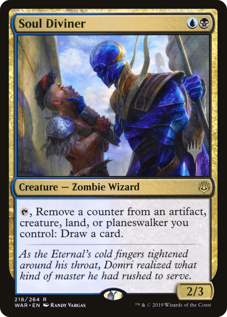Soul Diviner (PPELD-218P) - War of the Spark Promos (Promo Pack)