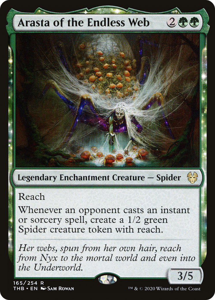 Arasta of the Endless Web (THB-165) - Theros Beyond Death Foil