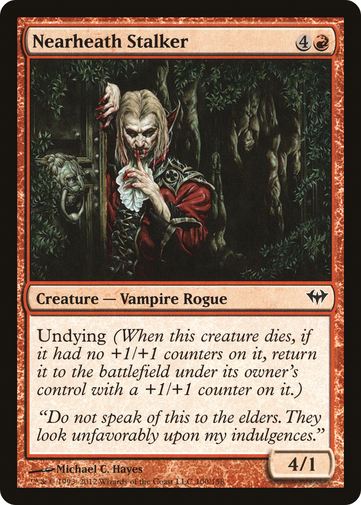 Nearheath Stalker (DKA-100) - Dark Ascension Foil