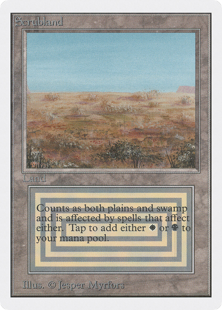 Scrubland (2ED-) - Unlimited Edition