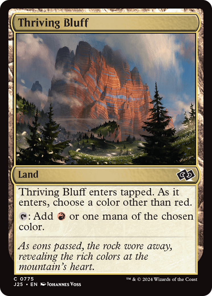 Thriving Bluff (J25-775) - Foundations Jumpstart