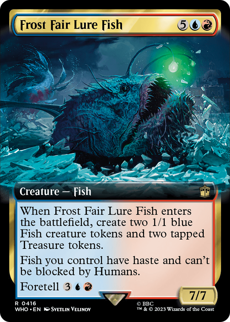 Frost Fair Lure Fish (Extended Art) (WHO-416) - Doctor Who: (Extended Art)
