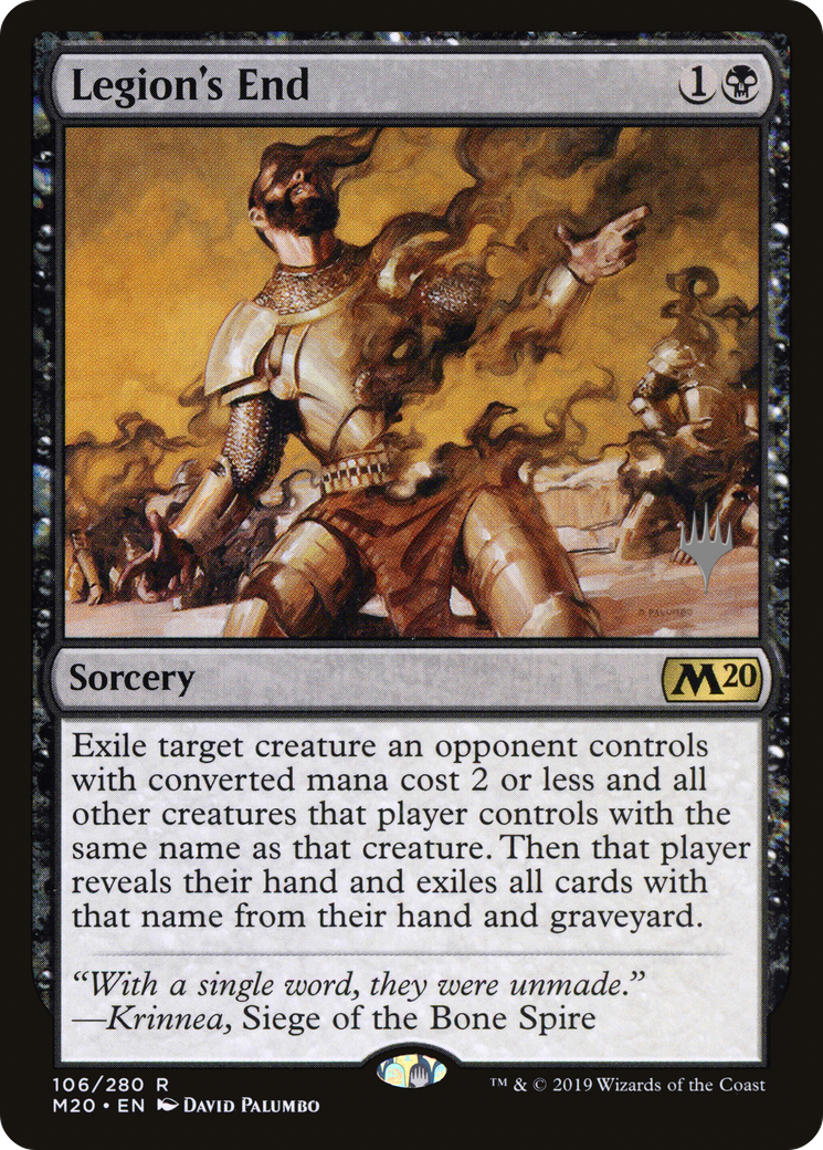 Legion's End (PPM20-106P) - Core Set 2020 Promos (Promo Pack)