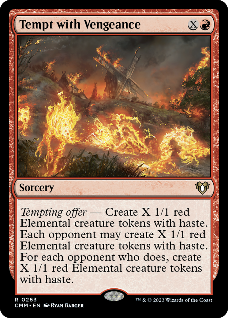Tempt with Vengeance (CMM-263) - Commander Masters - Foil