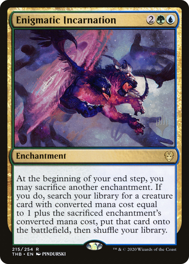 Enigmatic Incarnation (PPTHB-215P) - Theros Beyond Death Promos Foil (Promo Pack)