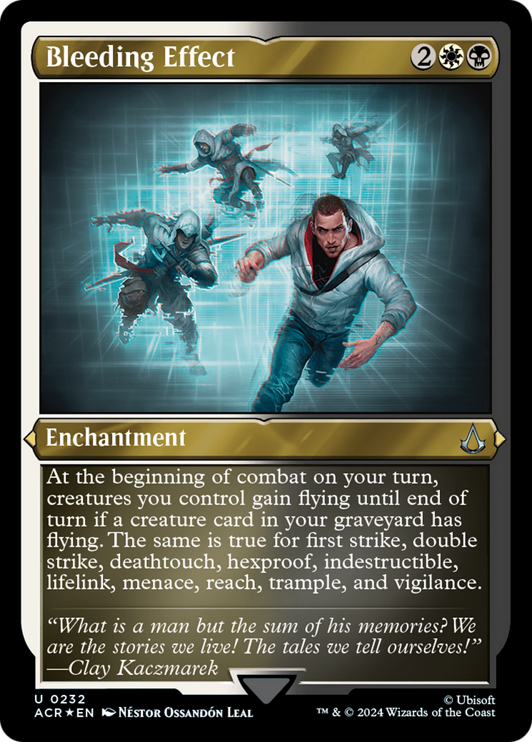 Bleeding Effect (ACR-232) - Assassin's Creed Etched Foil