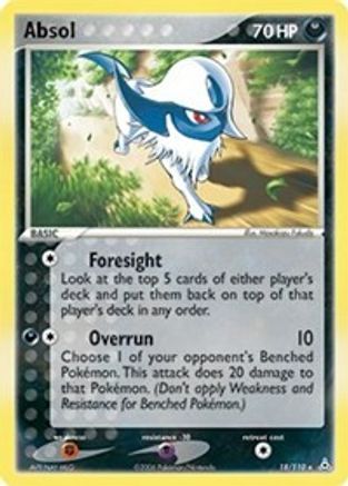 Absol - 018/110 - Holon Phantoms Normal - Rare