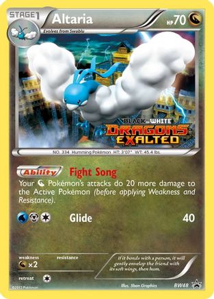 Altaria BW48 - Black and White Promos Holofoil - Promo
