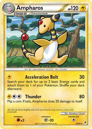 Ampharos (23/95) - Call of Legends Reverse Holofoil - Rare