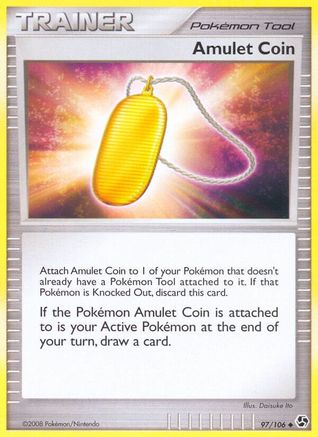 Amulet Coin - 097/106 - Great Encounters Normal - Uncommon