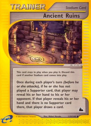 Ancient Ruins 119 - Skyridge Normal - Uncommon