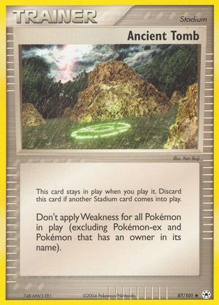 Ancient Tomb 087 - Hidden Legends Reverse Holofoil - Uncommon