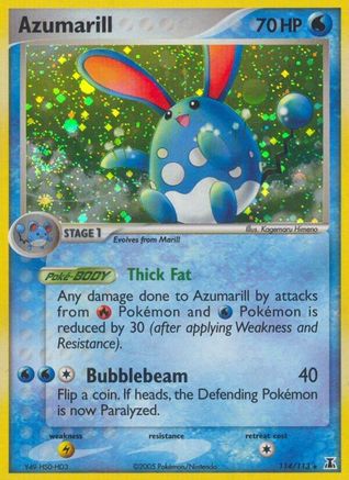 Azumarill - 114/113 - Delta Species Holofoil - Secret Rare
