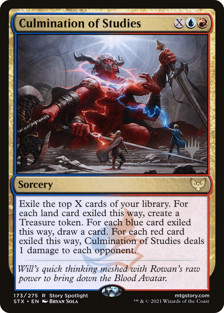 Culmination of Studies (PPSTX-173P) - Strixhaven: School of Mages Promos (Promo Pack)