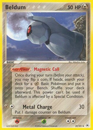 Beldum (29/101) - Hidden Legends Reverse Holofoil - Uncommon