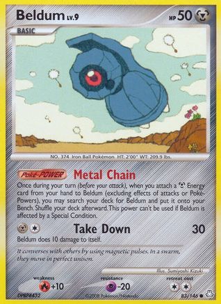 Beldum (83) 083 - Legends Awakened Reverse Holofoil - Common