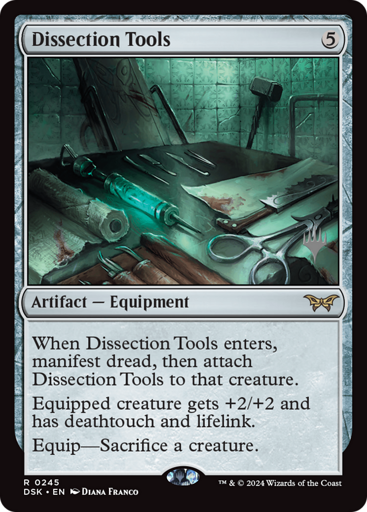 Dissection Tools (PPDSK-245) - Duskmourn: House of Horror Promos (Promo Pack) Foil