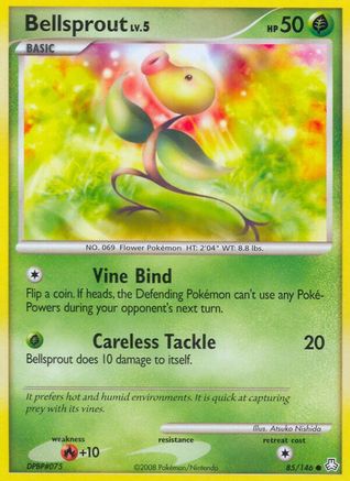Bellsprout 085/146 - Legends Awakened Reverse Holofoil - Common