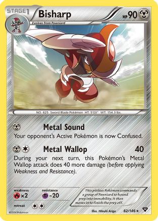 Bisharp 082 - XY Base Set Normal - Rare