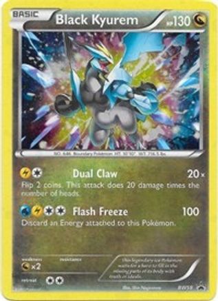 Black Kyurem BW58 - Black and White Promos Holofoil - Promo