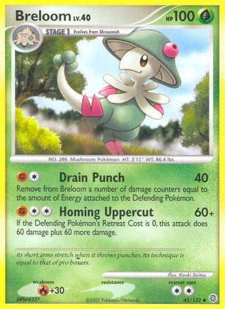 Breloom - 045/132 - Secret Wonders Normal - Uncommon