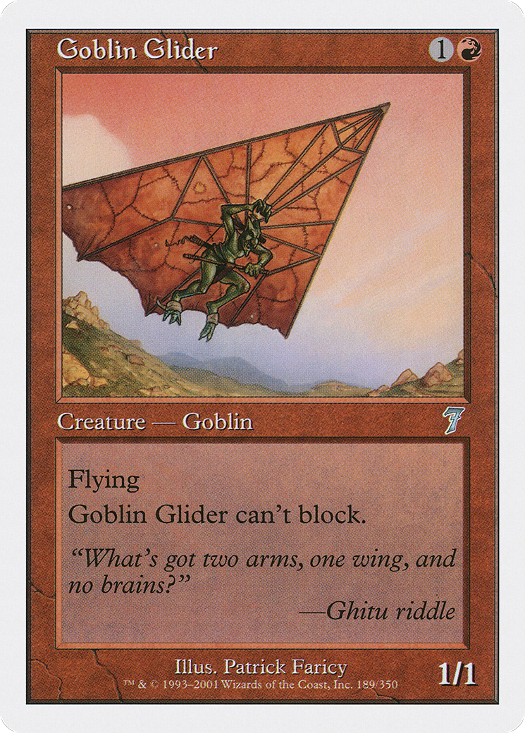 Goblin Glider (7ED-189) - Seventh Edition