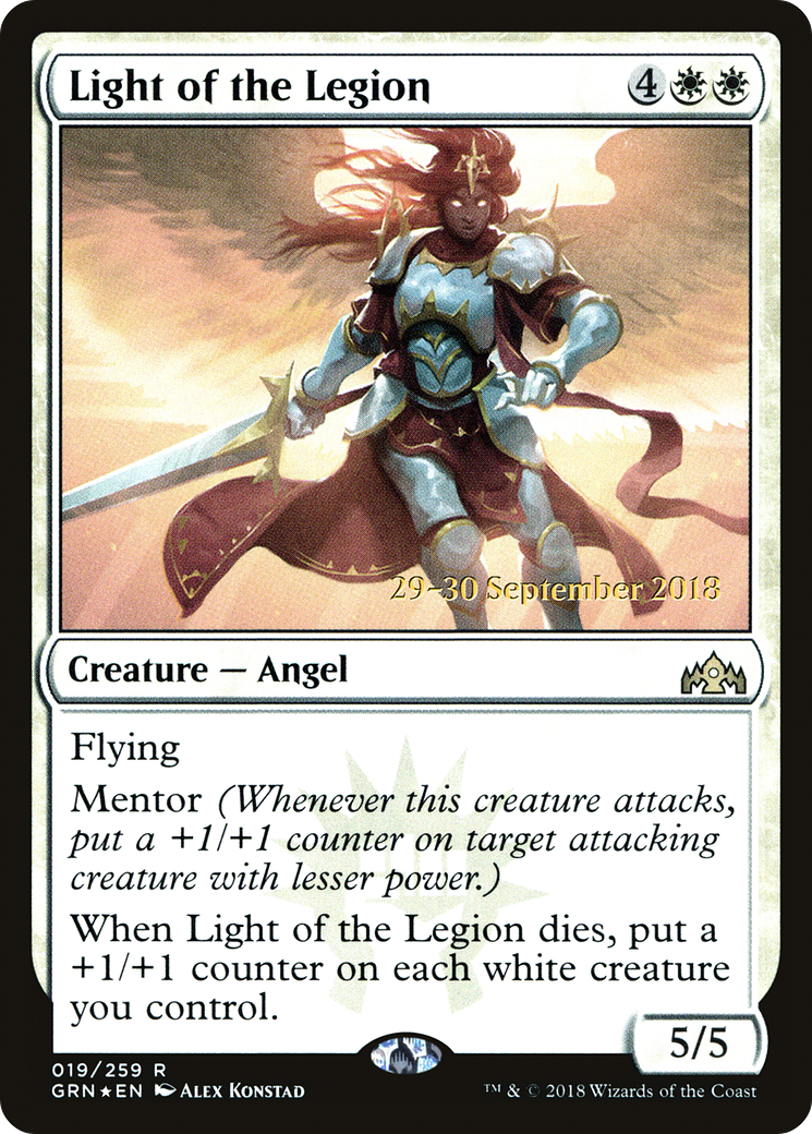 Light of the Legion (PRE-19S) - Guilds of Ravnica Promos (Prerelease) Foil