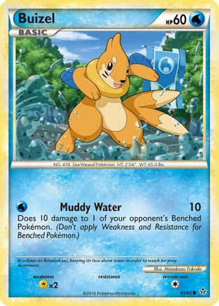 Buizel - 045/95 - Unleashed Normal - Common