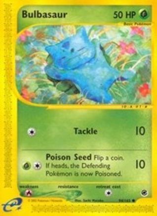 Bulbasaur (94) 094/165 - Expedition Reverse Holofoil - Common