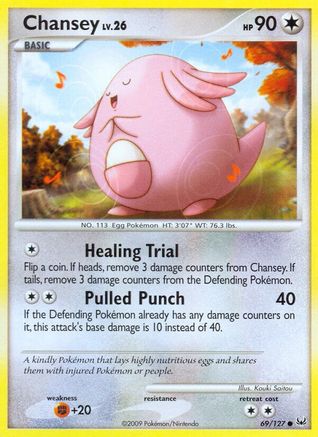 Chansey 069 - Platinum Normal - Common