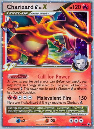 Charizard G LV.X DP45 - Diamond and Pearl Promos Holofoil - Promo