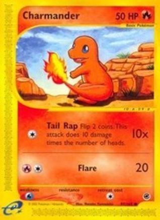 Charmander (97) 097/165 - Expedition Reverse Holofoil - Common
