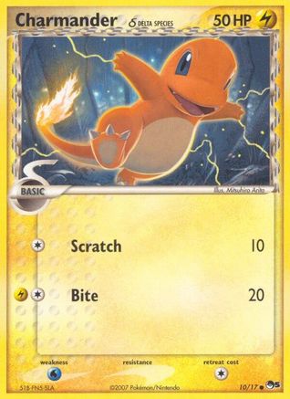 Charmander (Delta Species) - 010/017 - POP Series 5 Normal - Common
