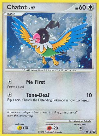 Chatot (DP14/56) - Diamond and Pearl Promos Holofoil - Promo