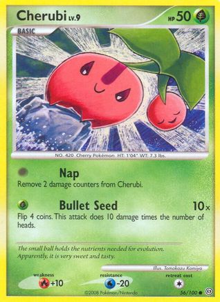 Cherubi - 056/100 - Stormfront Reverse Holofoil - Common