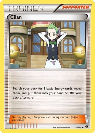 Cilan 086/99 - Next Destinies Reverse Holofoil - Uncommon