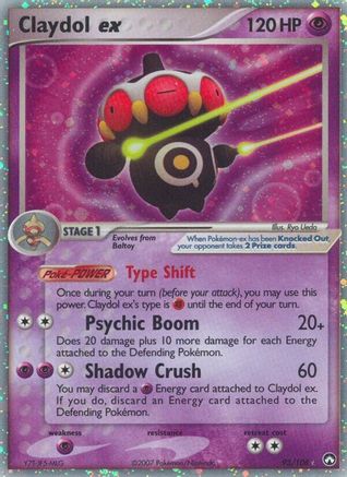 Claydol ex 093 - Power Keepers Holofoil - Ultra Rare