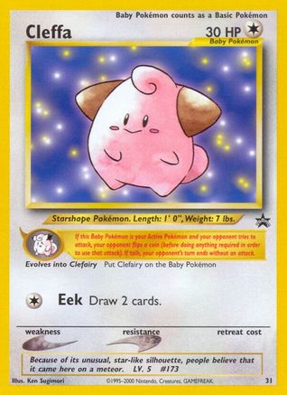 Cleffa - 031/53 - WoTC Promo Normal - Promo