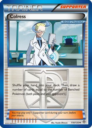 Colress (Team Plasma) (118/135) - Plasma Storm Reverse Holofoil - Uncommon