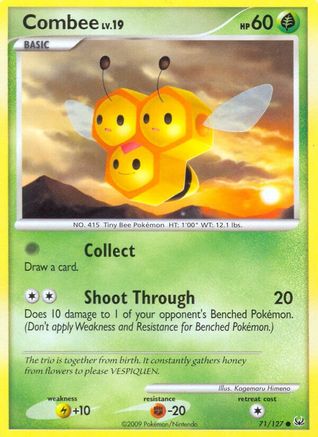 Combee 071 - Platinum Reverse Holofoil - Common