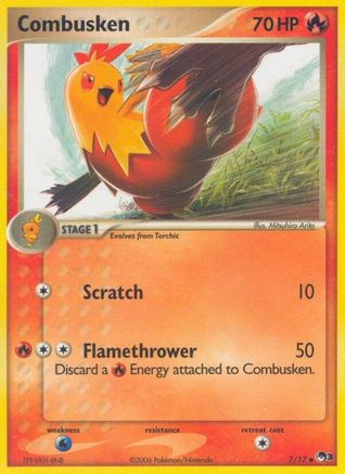 Combusken - 007/17 - POP Series 3 Normal - Uncommon