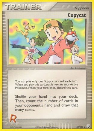 Copycat - 083/109 - Team Rocket Returns Reverse Holofoil - Uncommon
