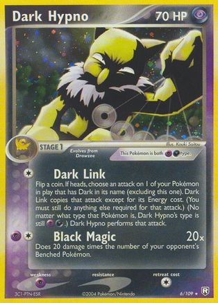 Dark Hypno - 006/109 - Team Rocket Returns Reverse Holofoil