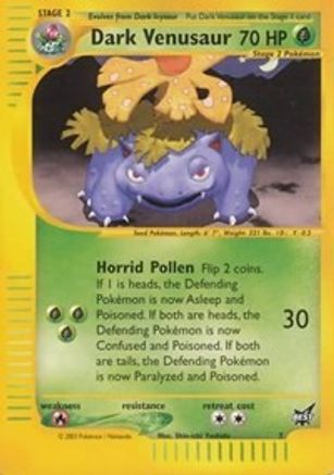 Dark Venusaur (7/9) - Best of Promos - Promo